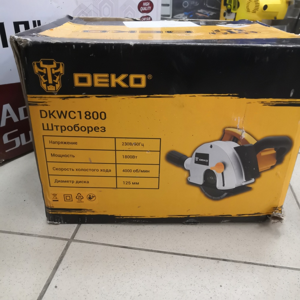 Штроборез deko 1800w