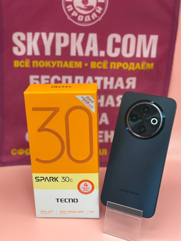 Мобильный телефон Tecno spark 30c 8/256