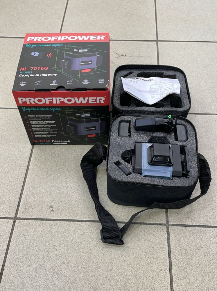 Лазерный уровень Profipower NL-7016G